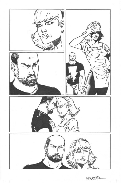 Mage The Hero Denied Issue 2 page 2 by Matt Wagner